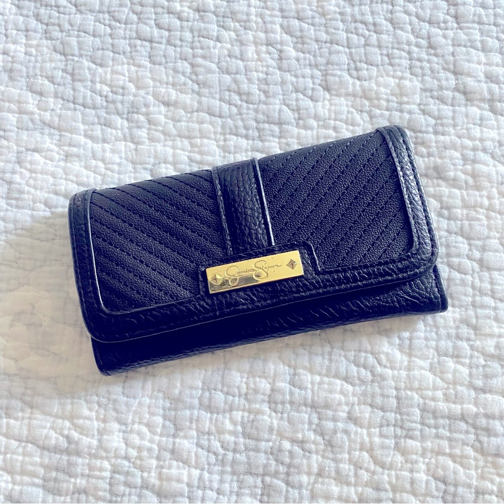 Jessica Simpson Black Wallet